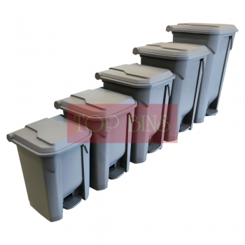BTL Pedal Bin – 20K / 30K / 50K / 80K / 100K | Cool Grey (15L / 25L / 38L / 65L / 85L)